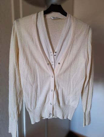 Schöne Rivamonti / Woll-/Baumwoll-Jacke Damen, Grösse S