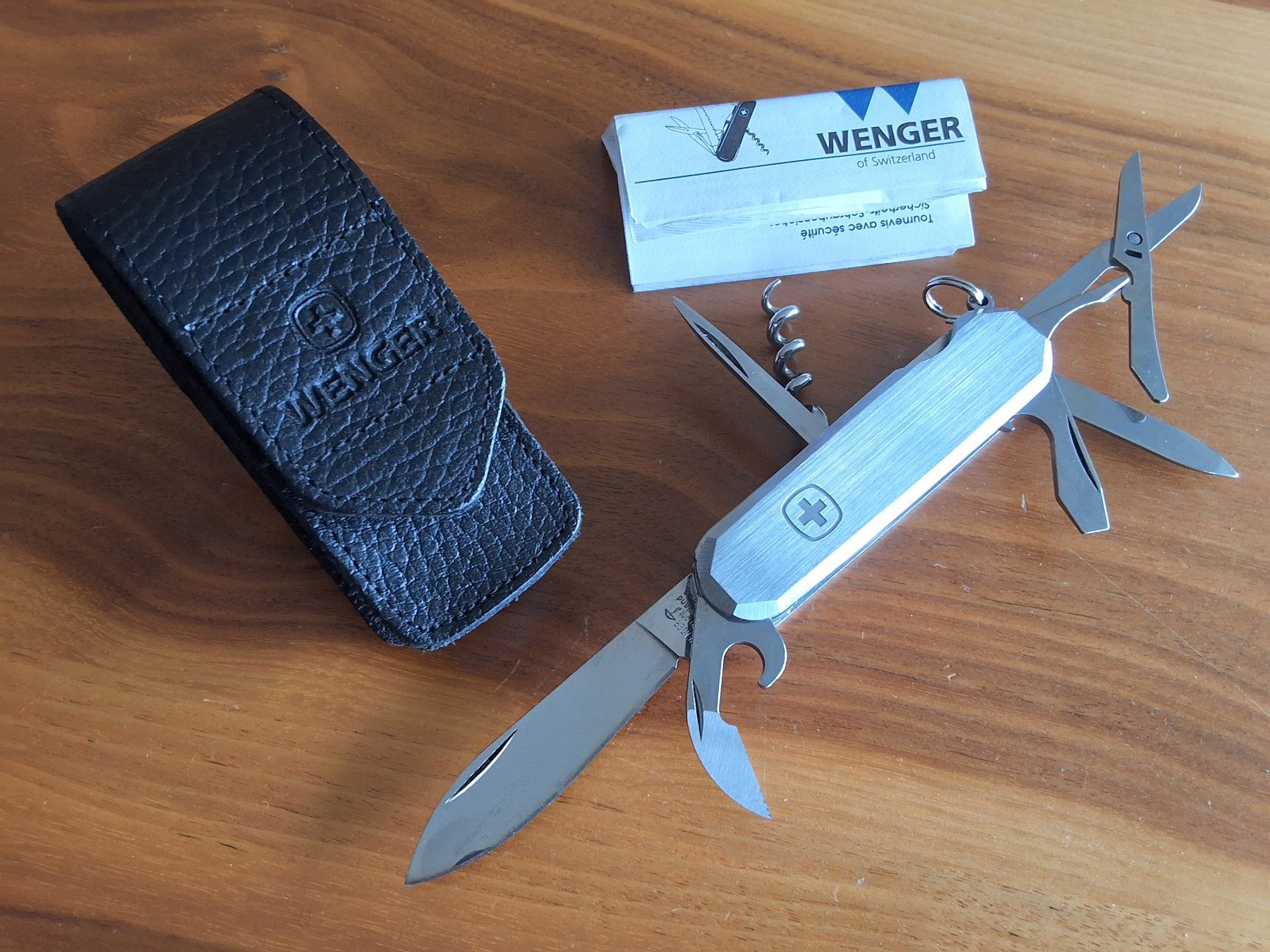 Wenger Coltelli tascabile: Sackmesser WENGER Classic Metall 50,  NEU – Nuovo (secondo la descrizione) da Aarau venduto da Wela