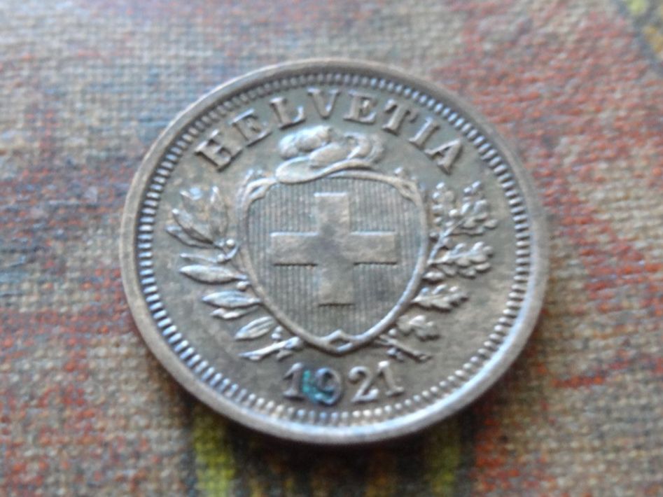 Tutti le monete: 1 Rp. 1921  (E) – Usato da Romanel-sur-Lausanne venduto da Swift13