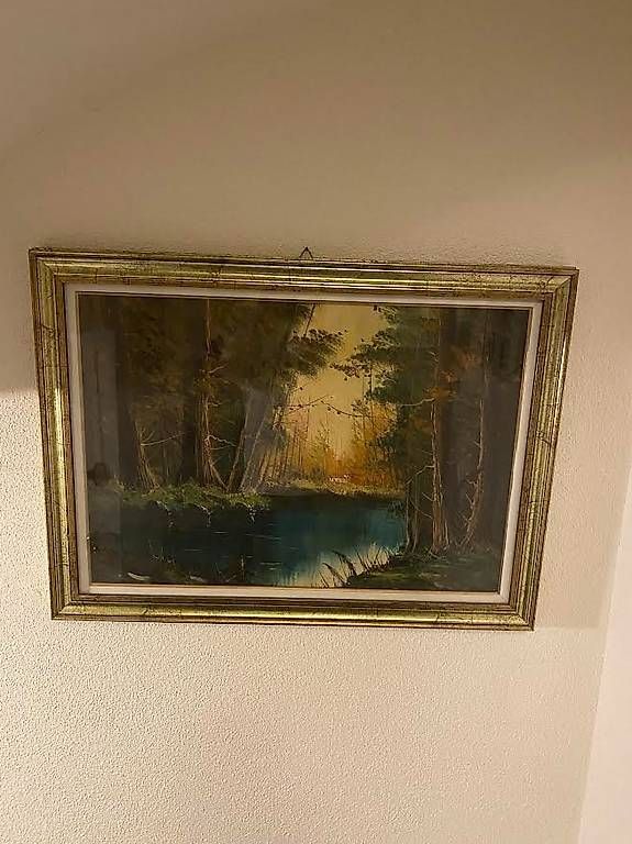 Foto & Immagini: Schönes Bild mit goldigem Rahmen – Usato da Spreitenbach venduto da fmg_h5jj