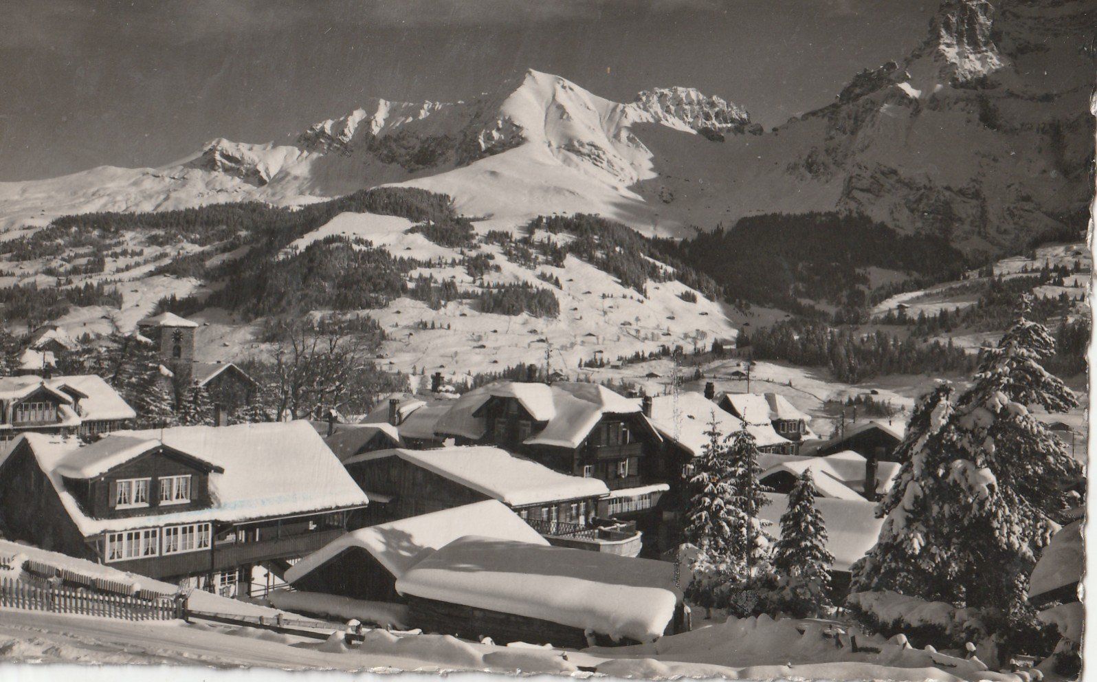 Cartoline postali: Adelboden – Usato da Lumbrein venduto da made02