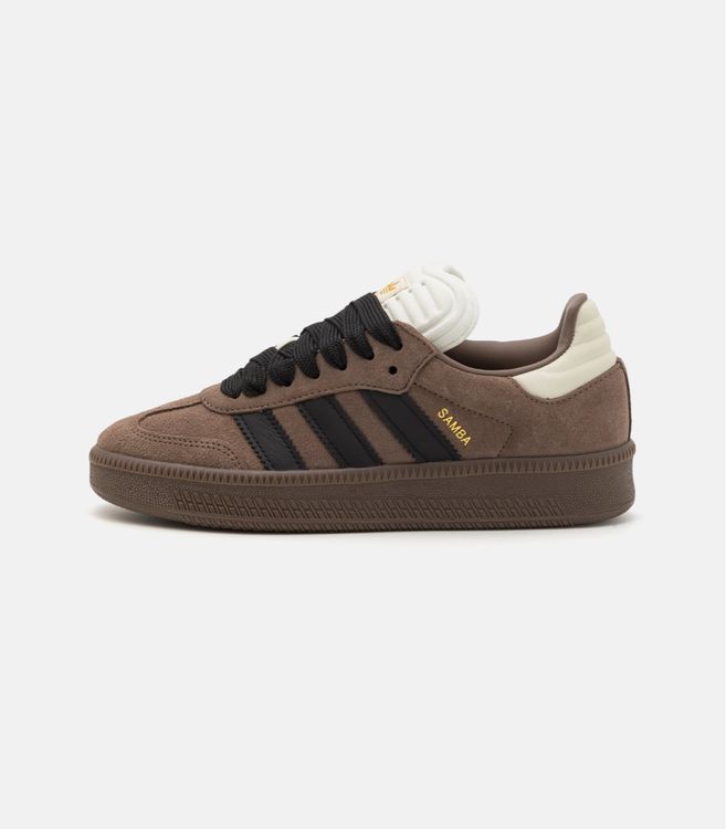 ADIDAS 🤎🖤 SAMBA XLG earth strata/core black NEW! 42 2/3 (Neu und