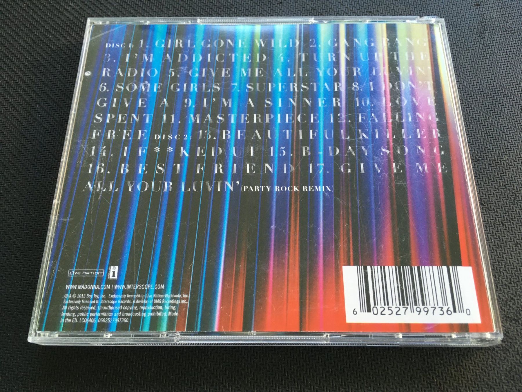 CD: Madonna - MDNA -CD- 2cd – Usato da St.Gallen venduto da MedienJoe 2
