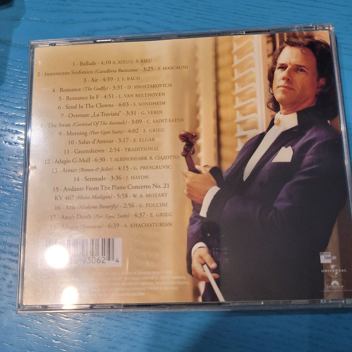 CD: Andre Rieu- Dreaming – Usato da SCHÜBELBACH venduto da CoKaHa 1