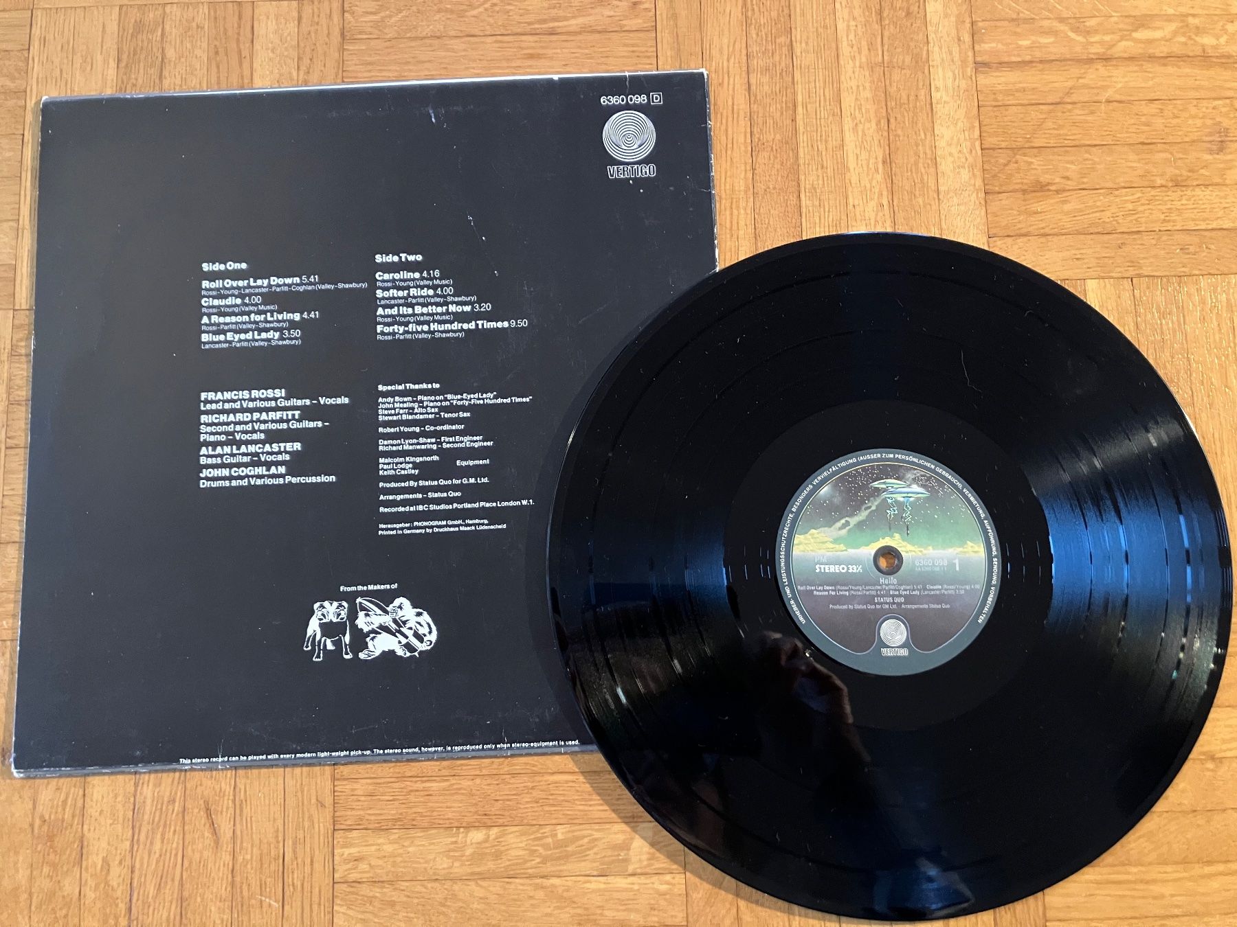 Dischi in vinile: LP,  Staus Quo  /  Hello – Usato da winterthur venduto da Grami1 1