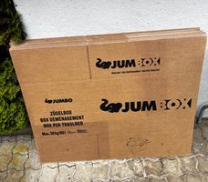 Umzugs-Boxen Jumbo, 6 Stück , stabil, neue