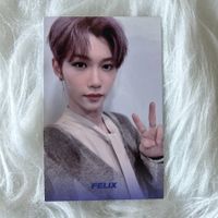 stray kids felix clé levanter photocard