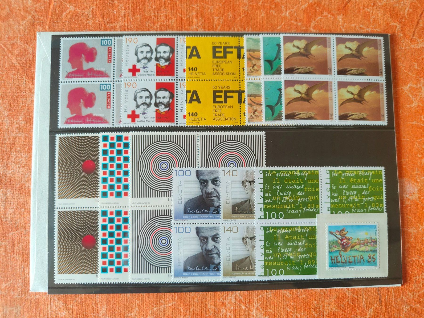 Tutti i francobolli: Timbres 2010 blocs de 4 non oblitérés – Nuovo e nell'imballaggio originale da Gryon venduto da Jessicaj87 2