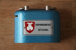 Spardose + Schlüssel - Ersparnisanstalt Bütschwil