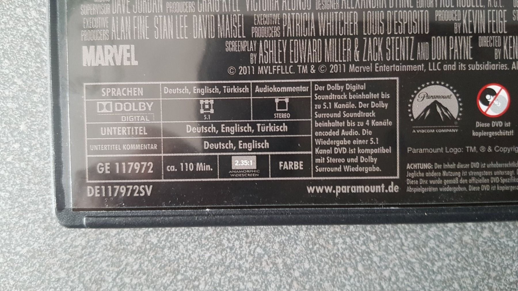 Tous les DVDs: DVD Thor – D'occasion à Oetwil am See par fineli2 1