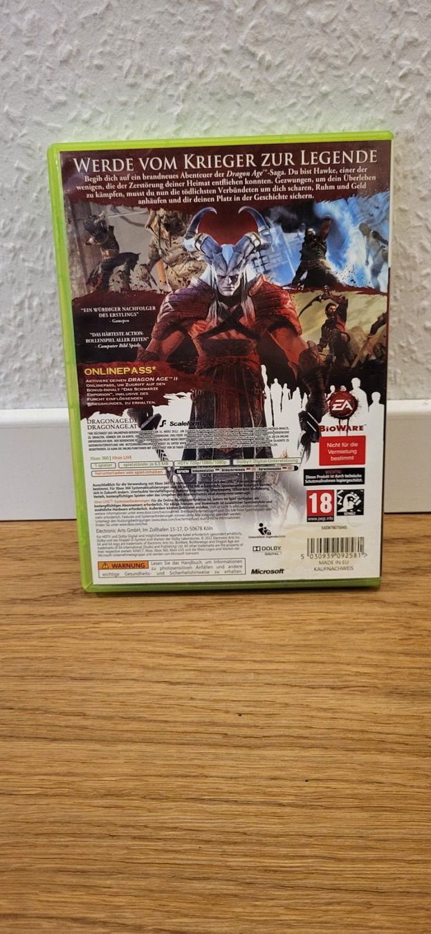 Microsoft Giochi: Xbox 360 - Dragon Age 2 – Usato da Münsingen venduto da Heroism2010 1