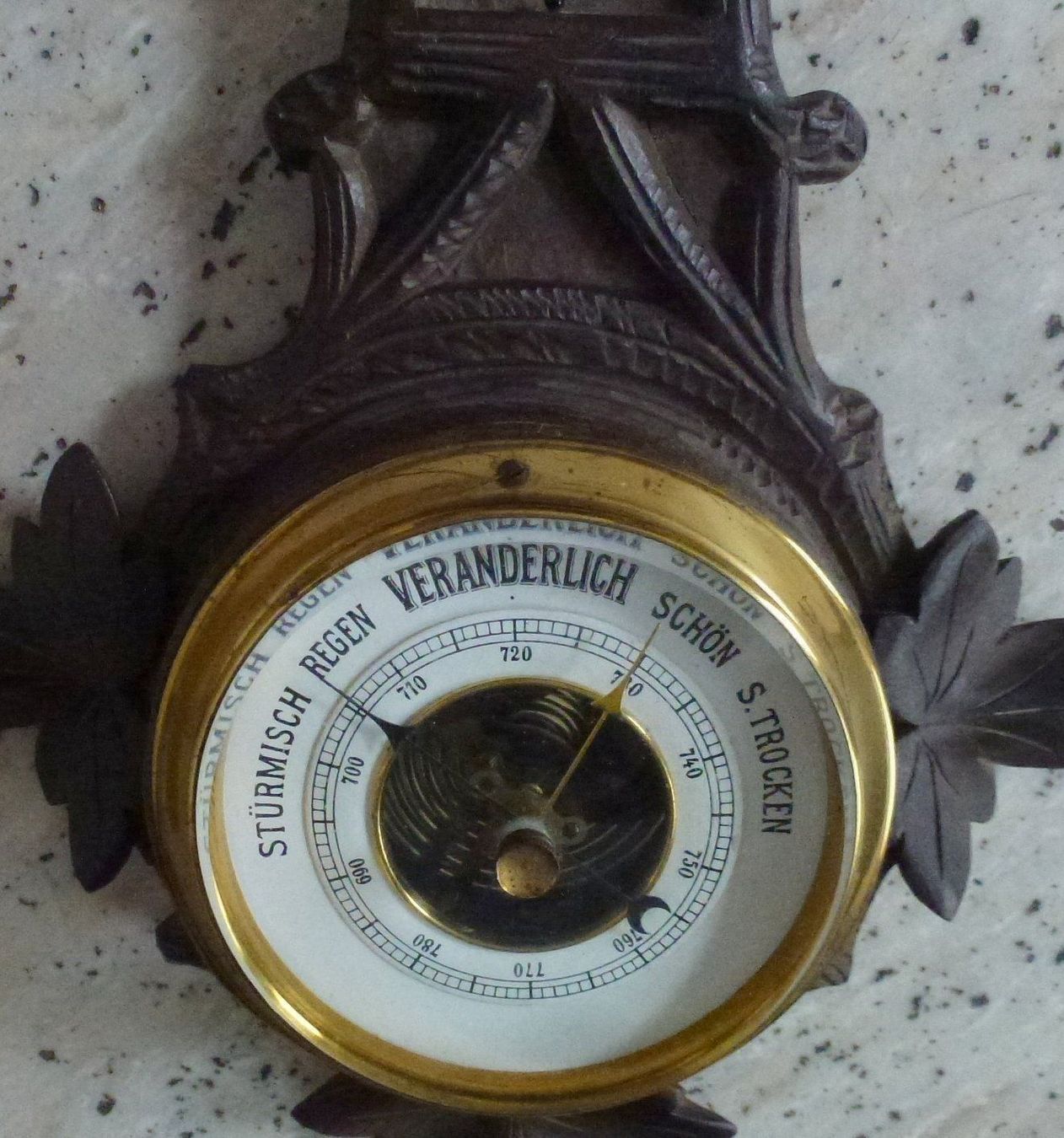 Altri elettrodomestici e apparecchi d’epoca: Sammlerobjekt ++ Wunderschöner geschnitzter Barometer – Usato da Walkringen venduto da Casablanca777 2