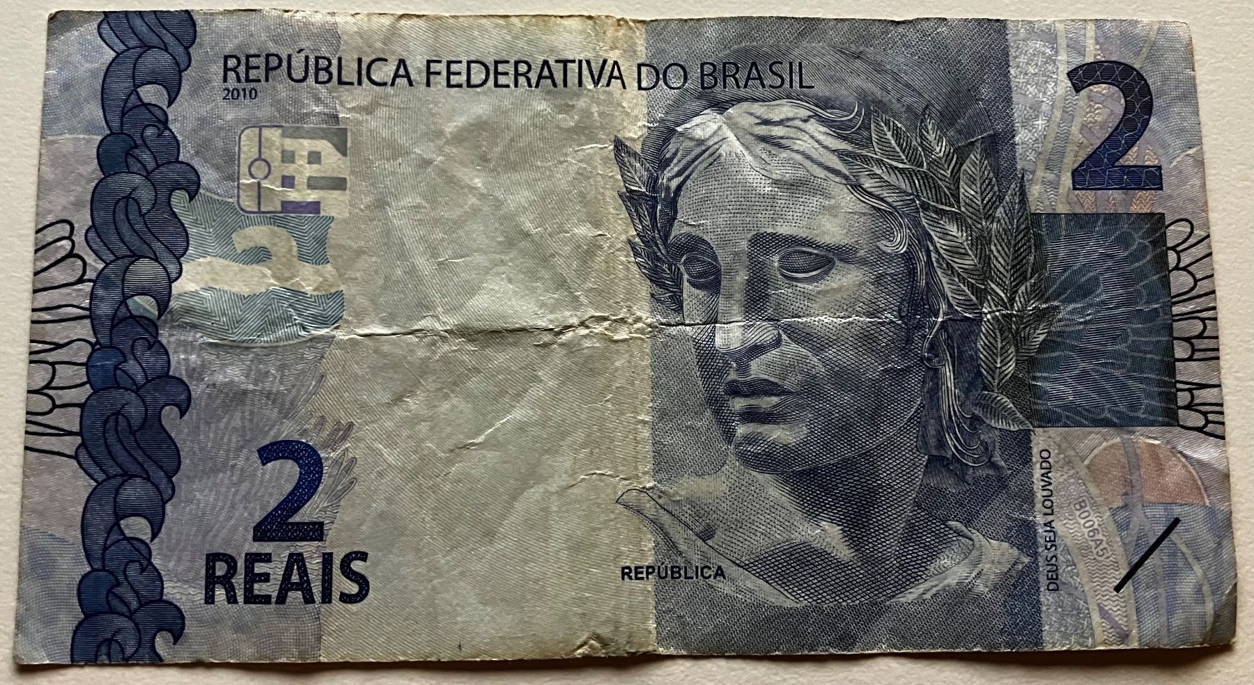 Billets de banque: Brasilien 2 Reals 2010 – D'occasion à Algetshausen par Carrhard