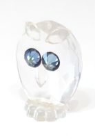 Eule aus  Kristall - Petit hibou en cristal