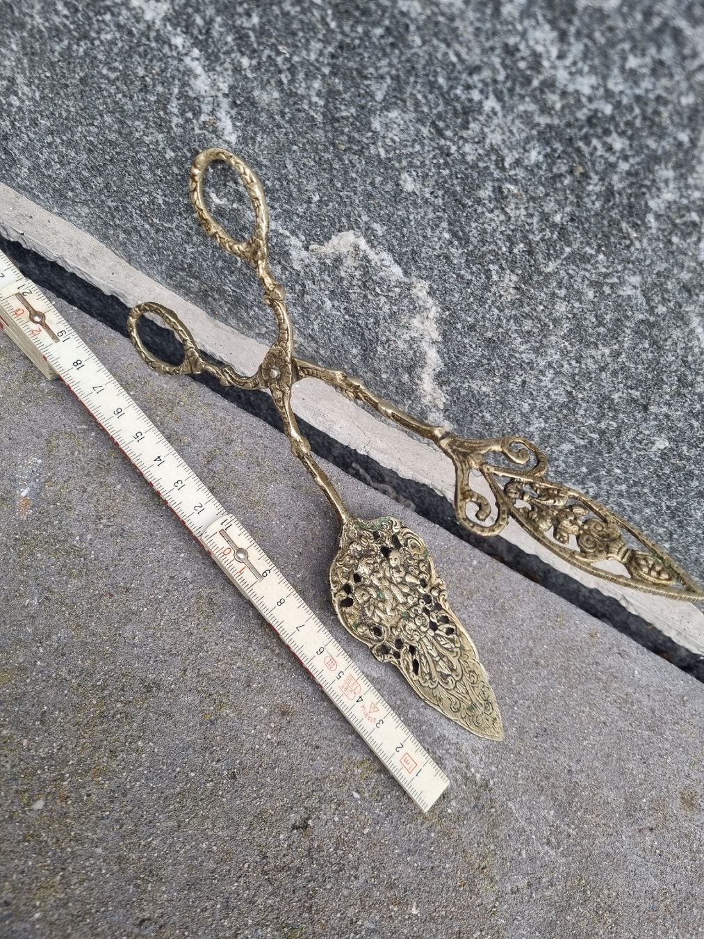 Cucchiai: Tortenzange kupfer alt – Usato da Ostermundigen venduto da vintage60 1