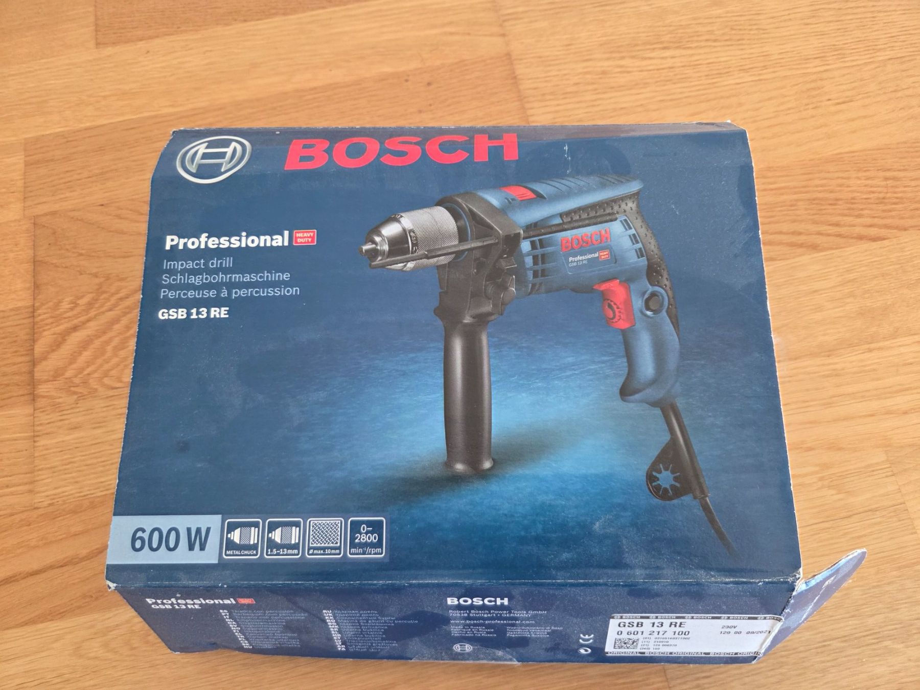 Bosch Bohrmaschinen: BOSCH GSB13RE Impact Drill 240V – Gebraucht aus Zürich von hmi_6vmc