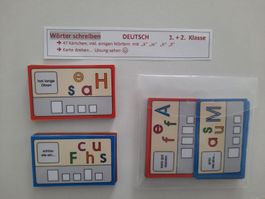 Deutsch Schreiben+Lesen für 1./2. Klasse, Montessori