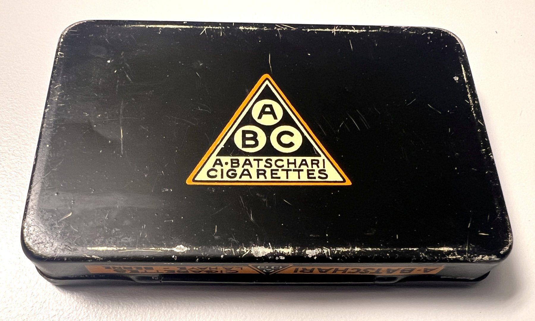 Barattoli: Antike Consul Zigaretten Dose A. Batscharis, Vintage! – Usato da Rothrist venduto da Brandystar 5
