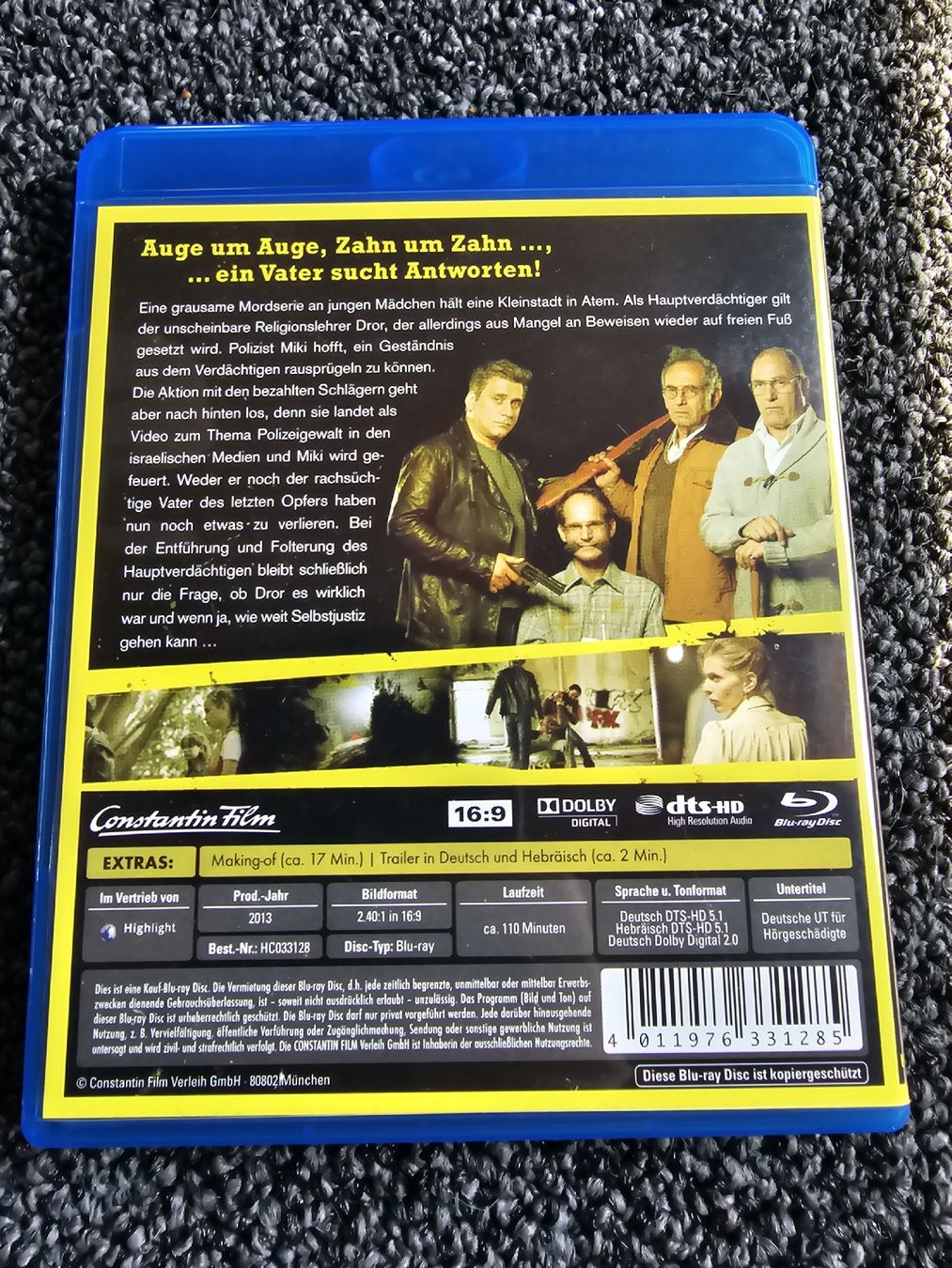 Tutti i DVDs: Big Bad Wolves - Blu-ray  – Usato da Ruswil venduto da jan_bxl5 1
