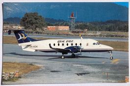 Postcard Beech 1900D Buddha Air