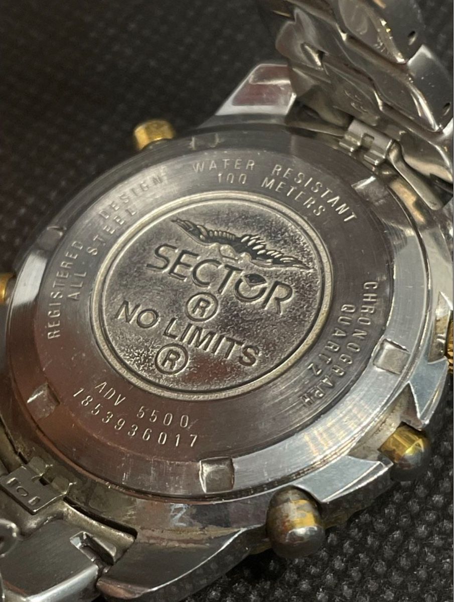 Sector Uhren: Sector adv5500 Chronograph/Alarm 100m 330ft – Gebraucht aus Untersiggenthal von TimeandShine 2