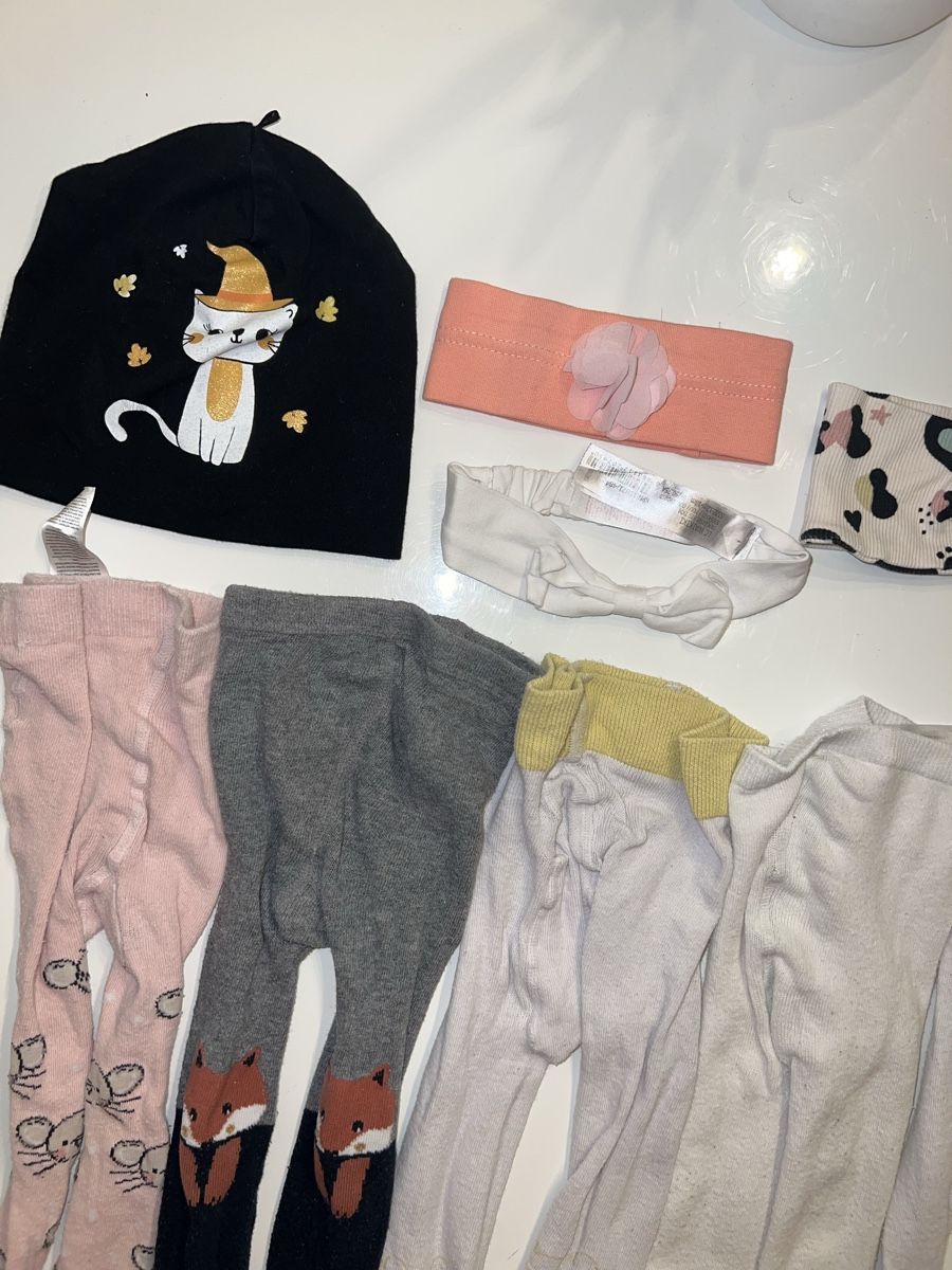 Collant & Leggings: Mädchen Strumpfhosen,Mütze,Haarband – Usato da Füllinsdorf venduto da had_kv5k 3