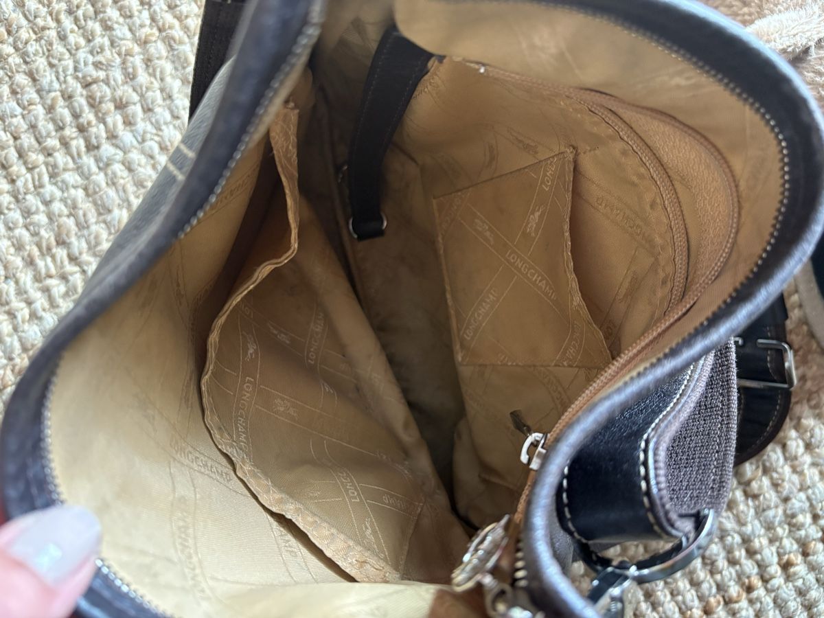 Longchamp Borse da donna: Crossover Leder, Longchamp – Usato da Azmoos venduto da alix001 2
