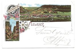 Souvenir de Fleurier (NE) Pouetta-Raisse - Litho - um 1900