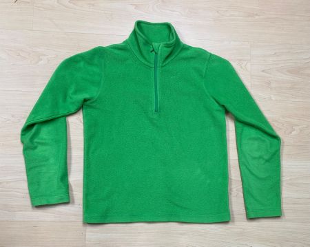 1 Fleece Pullover / Pulli hellgrün, Grösse 164 von POWERZONE