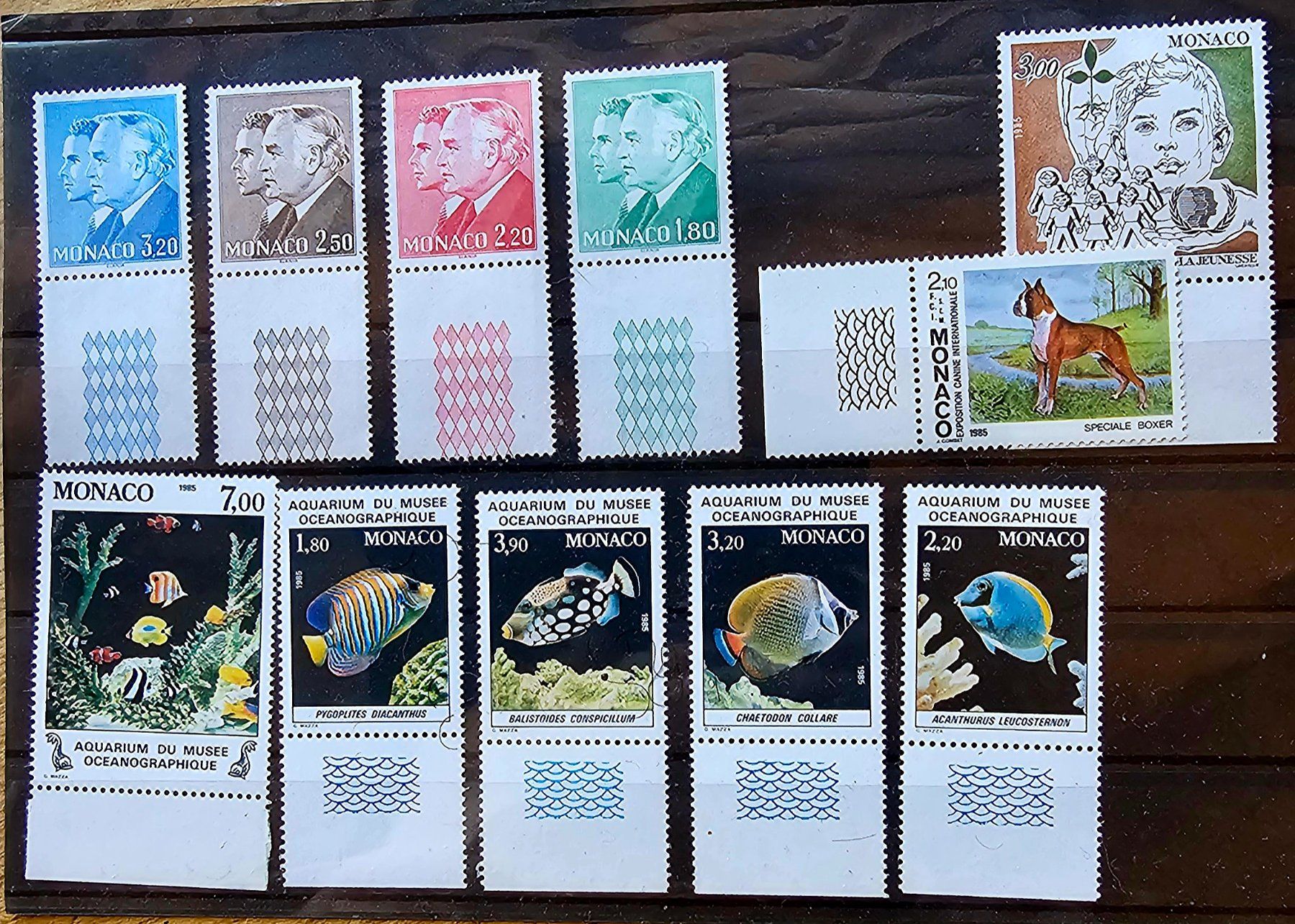 Alle Briefmarken: MONACO timbres neufs ** 1985 – Neu (gemäss Beschreibung) aus Les Valettes von Nuba1