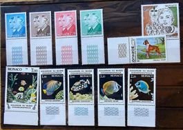 MONACO timbres neufs ** 1985