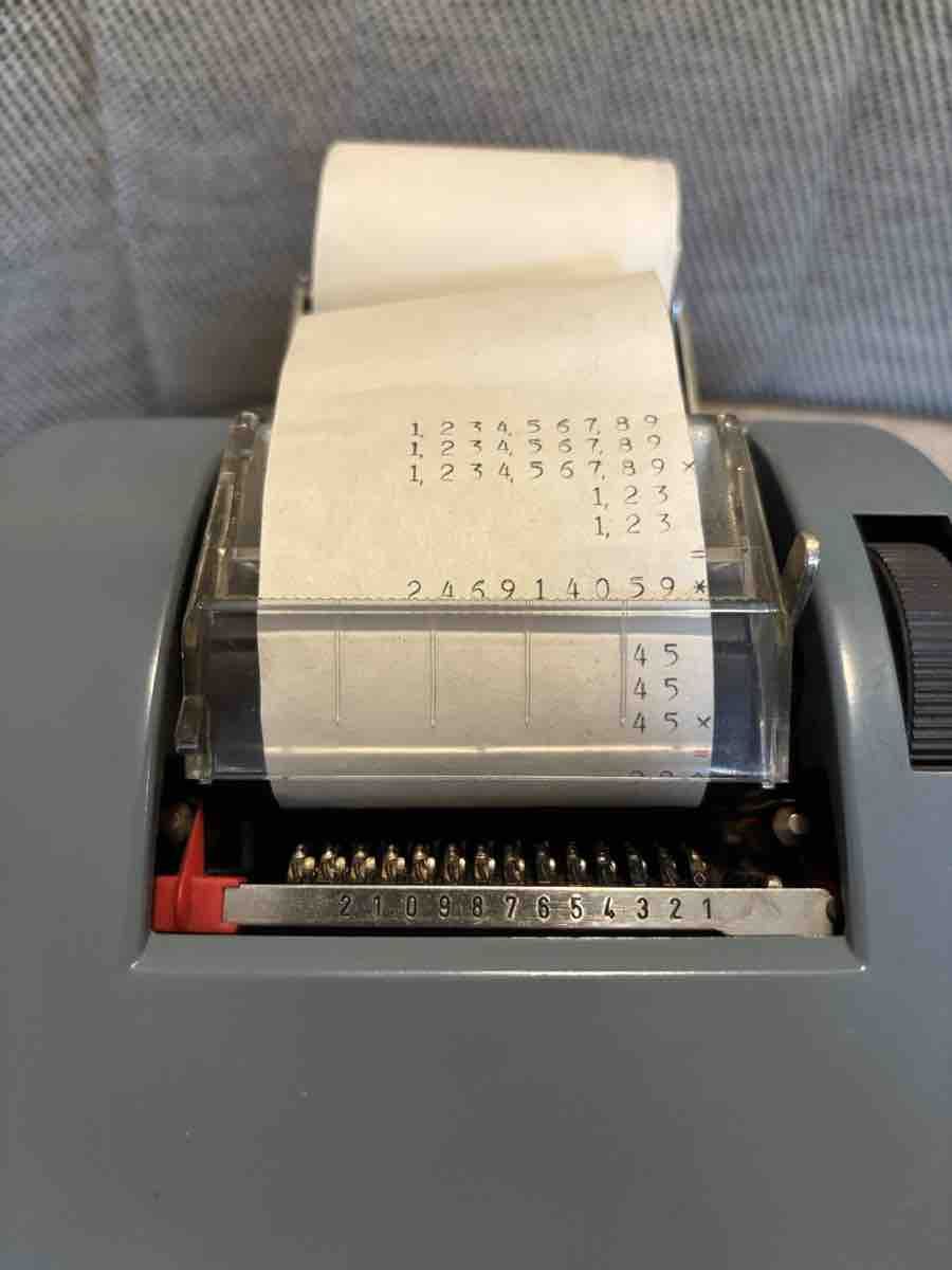 Tutte le macchine: Machine Precisa Model 164-12 Adding Machine Acceptable – Usato da Zürich venduto da fra_f66n 1