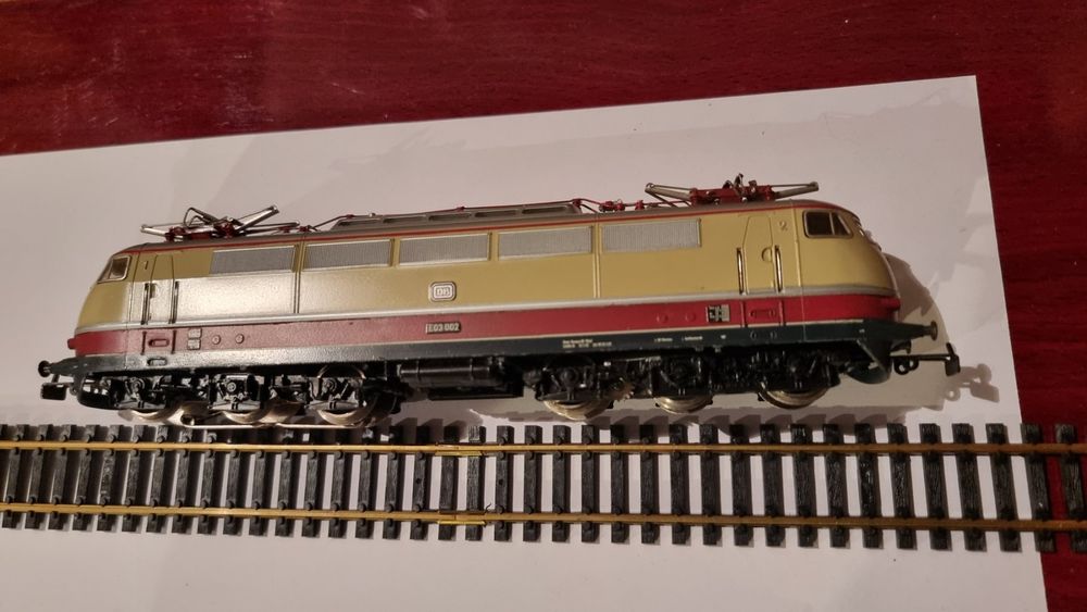 Boîte Vide Märklin 3053 Pour Locomotive Électrique E 03 – Échelle H0 – 1966 – Occasion