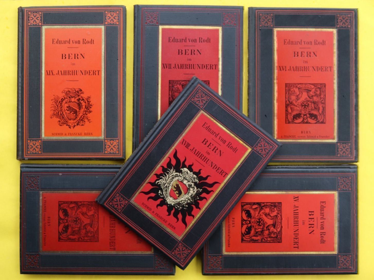 Libri: E.VON RODT,BERN IM 14.-19.JAHRHUNDERT – Usato da Guensberg venduto da Herzaktion