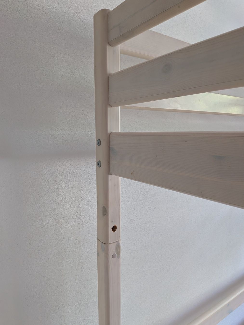 Flexa Letti: Lit mezzanine bois blanc – Usato da Orpund venduto da Gredouille 2