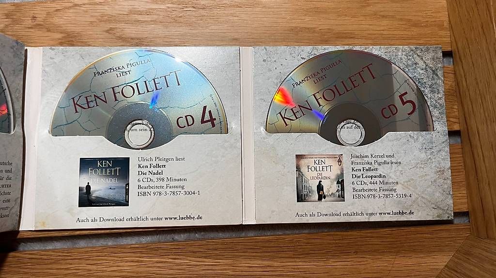 Hörbücher: Ken Follett: Die Kinder von Eden  5er CD Hörbuch TopZustand – Gebraucht aus Aarau von fij_wn2r 3