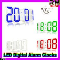 Uhr Digital 3D Glowing Night Mode Helligkeit einstellbar