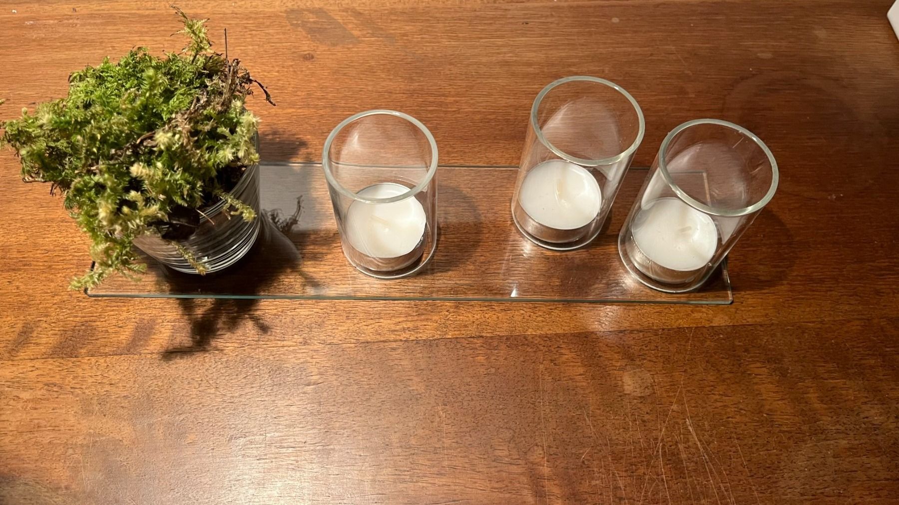 Kerzenständer: Kerzenständer aus Glas- handgefertigt – Gebraucht aus Reinach BL von Rochriba 3