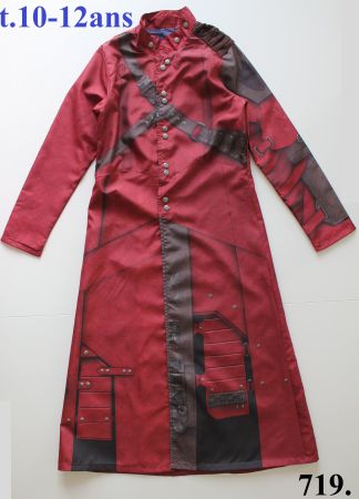 Manteau "Star Lord" des Gardiens de la Galaxie t.10-12 ans