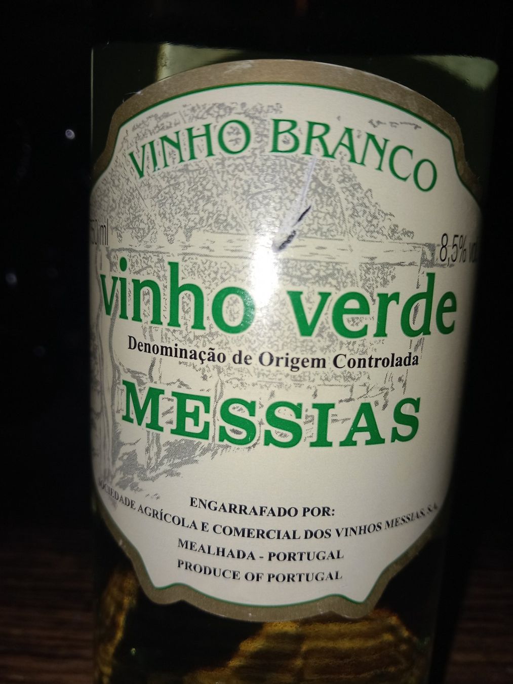 Vino: Vinho verde messiah – Nuovo (secondo la descrizione) da Le locle venduto da juliensaran