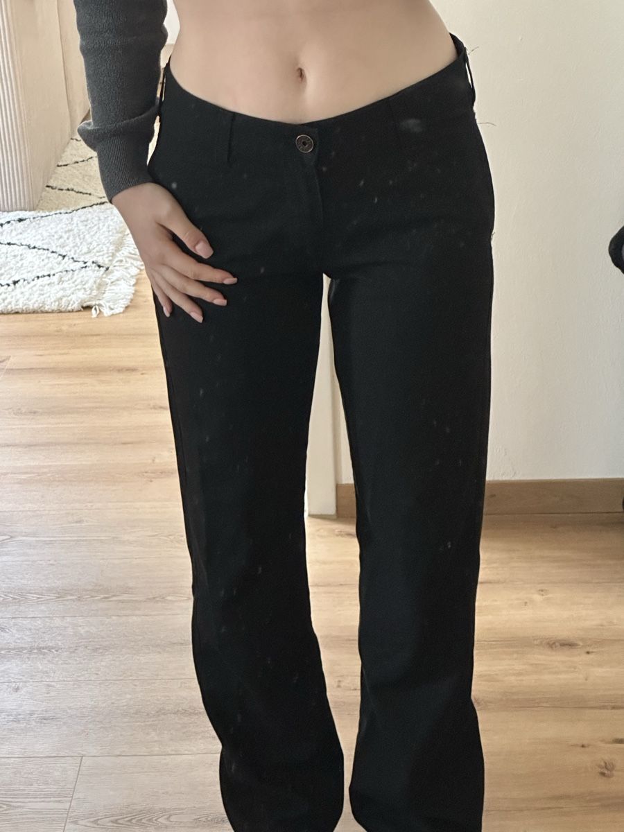 Armani Pantaloni: Armani Jeans Hose, schwarz – Usato da Chur venduto da pas_5g2r