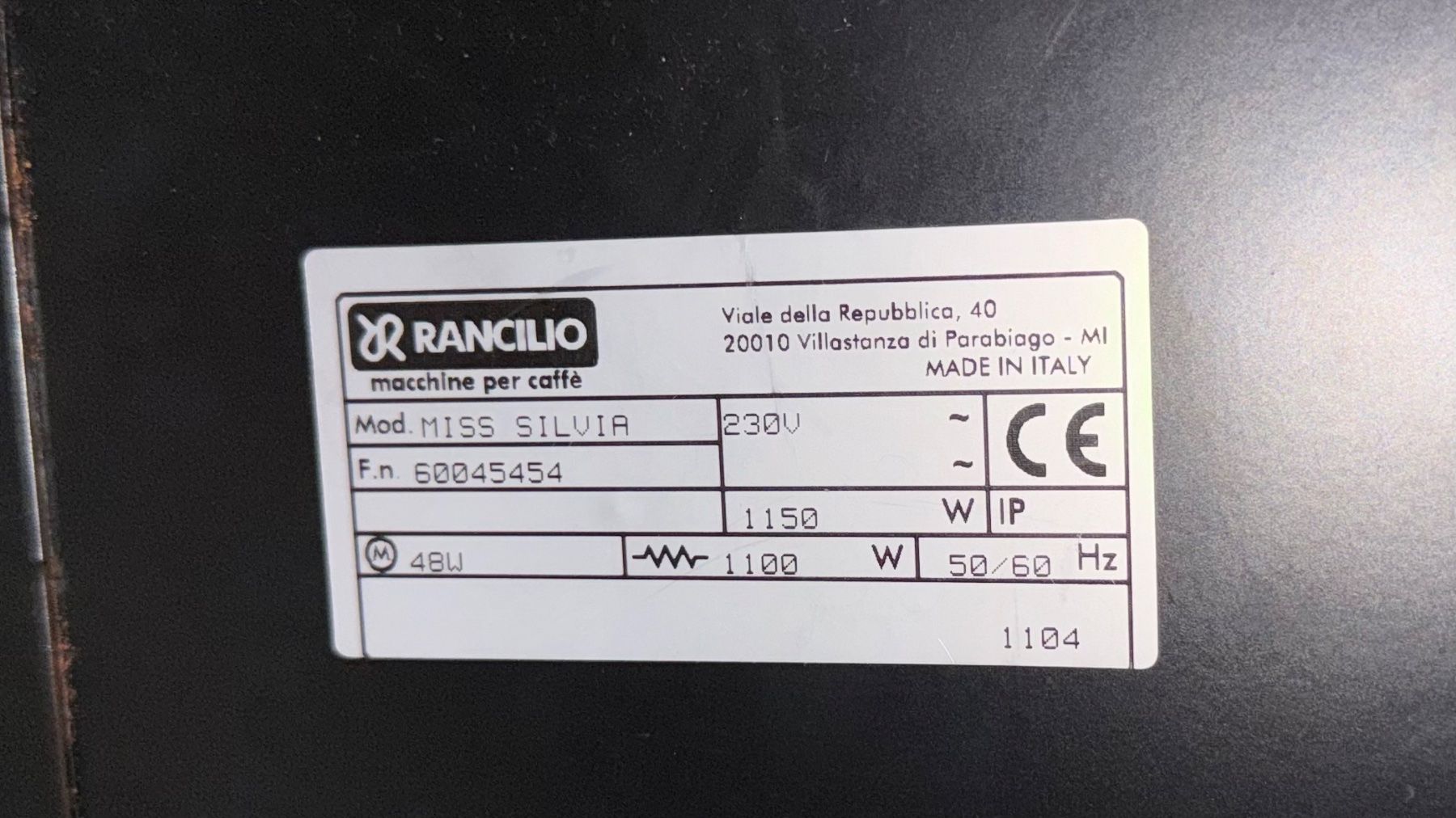 Rancilio Macchine per caffè & Macchine per espresso: Rancilio Silvia – Usato da Kloten venduto da Tux83 6