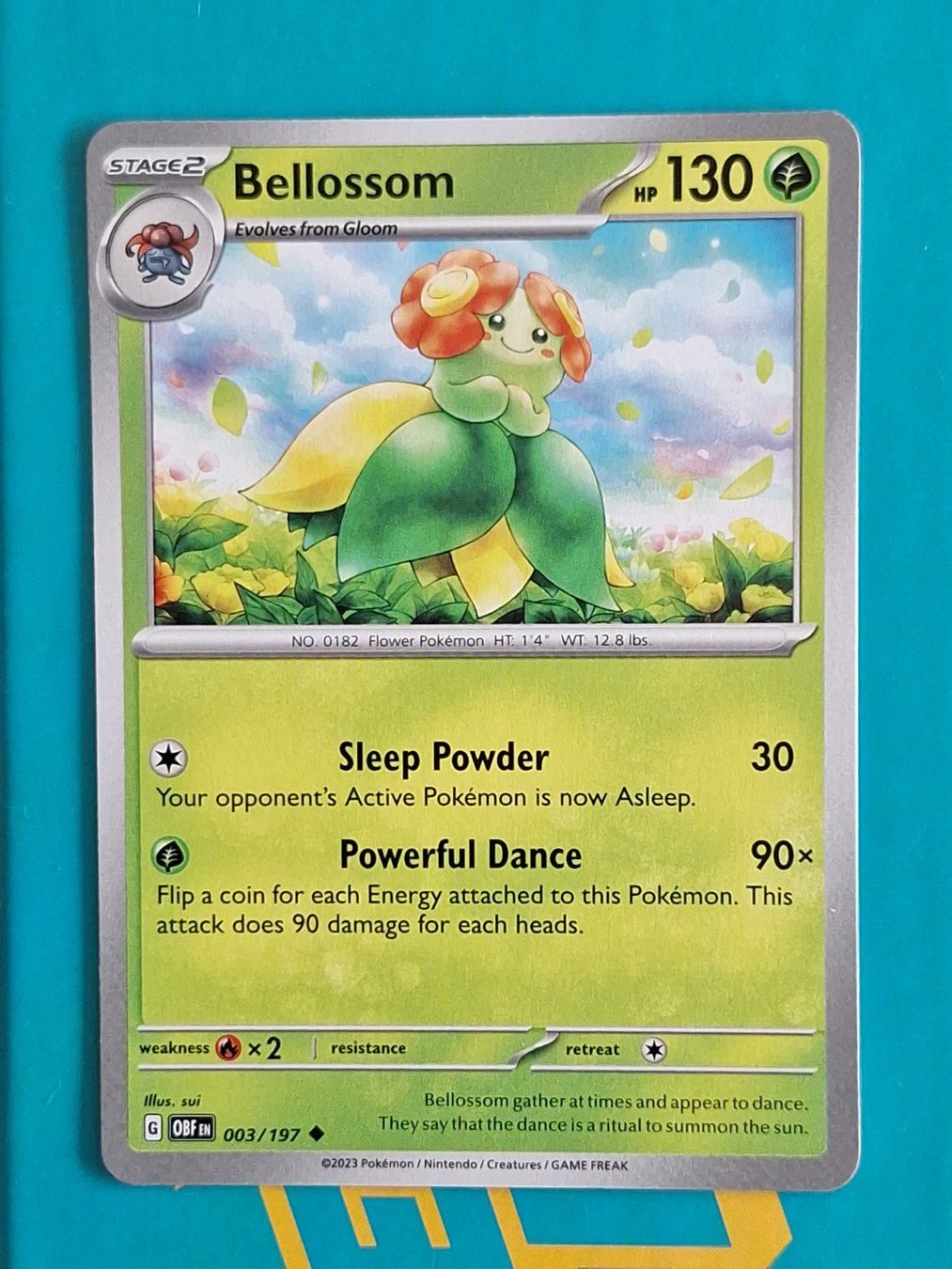 Pokémon Carte collezionabili: Bellossom - Pokemon Obsidian Flames – Usato da Altstätten SG venduto da GGsGameshop