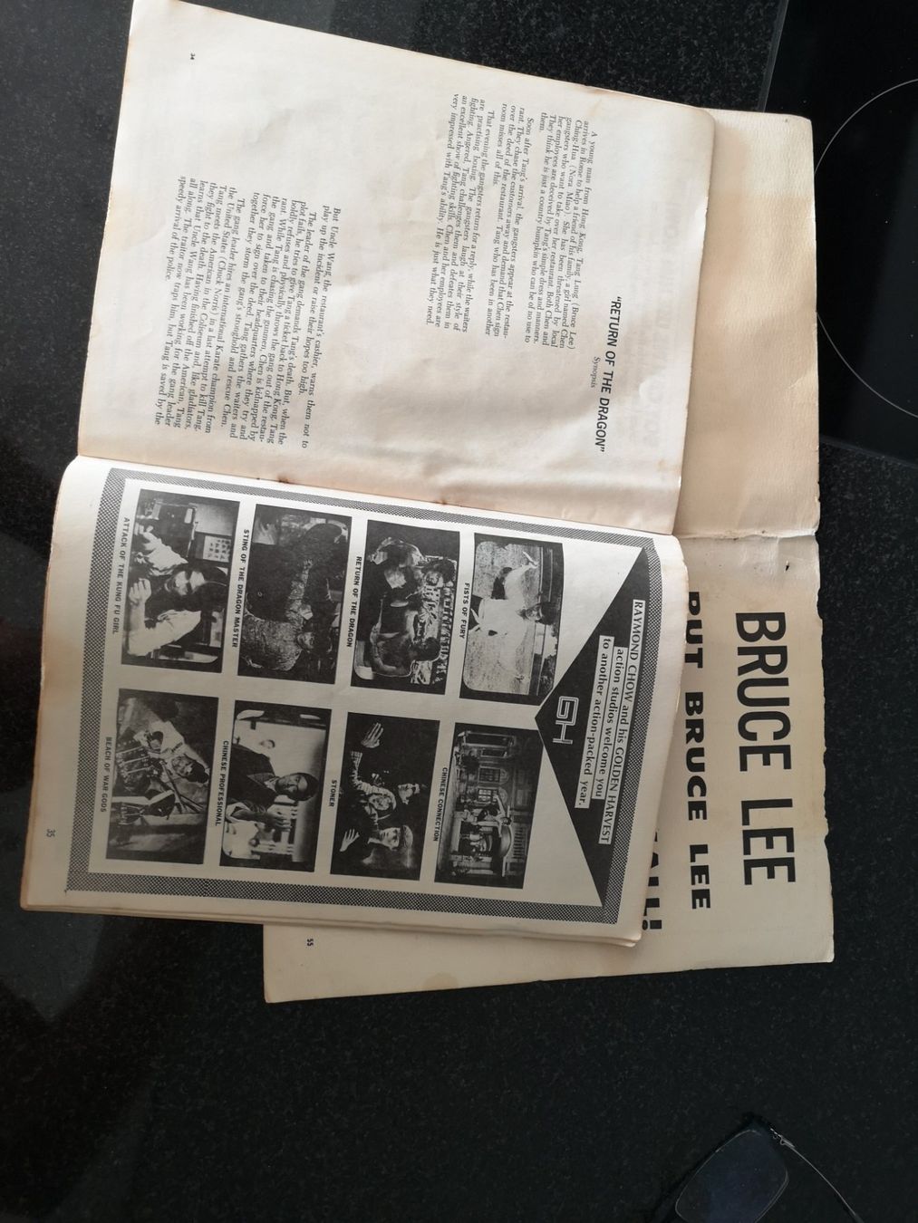 Riviste & Magazine: Heft Bruce Lee 1975 55Seiten – Usato da Anglikon venduto da magenbrot 5