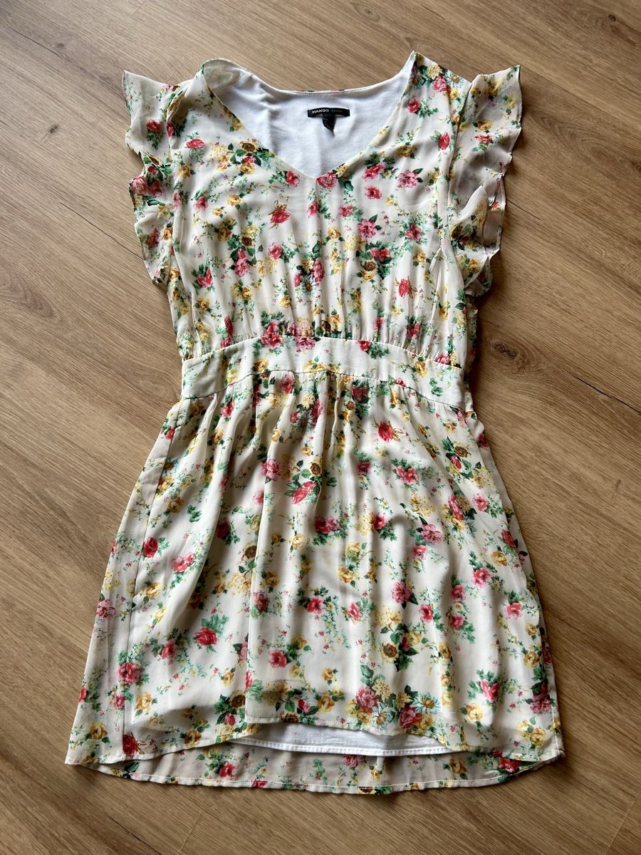 Mango Vestiti: Mango Sommerkleid, Grösse M, Blumenmuster – Usato da Meiringen venduto da cor_lz6y