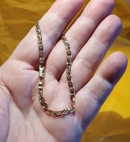 Starke Goldarmkette 750 Gold, 19cm lang