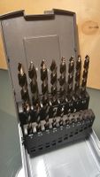 Stufen Spiralbohrer Set 19 teilig HSSE-Co5 DIN 338 STEP-Tip