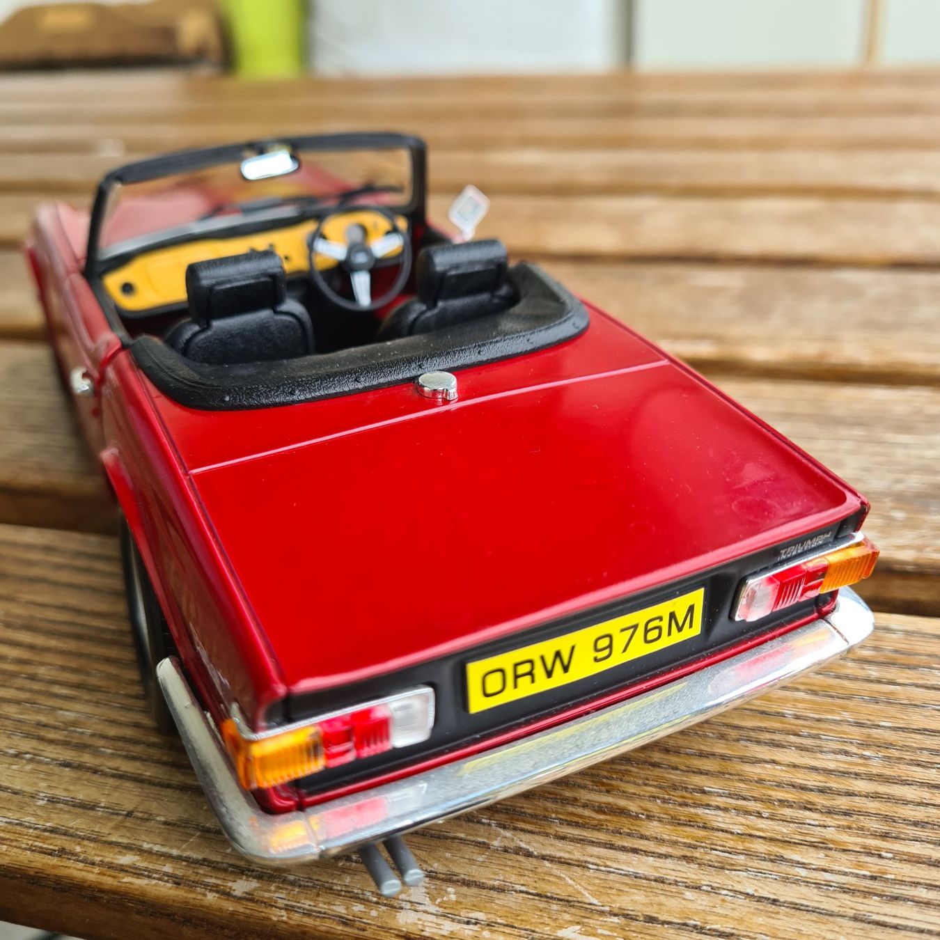 Triumph Modellini d'auto: BRITAINS ERTL TRIUMPH TR6 – Usato da Basel venduto da Solarbebop 3