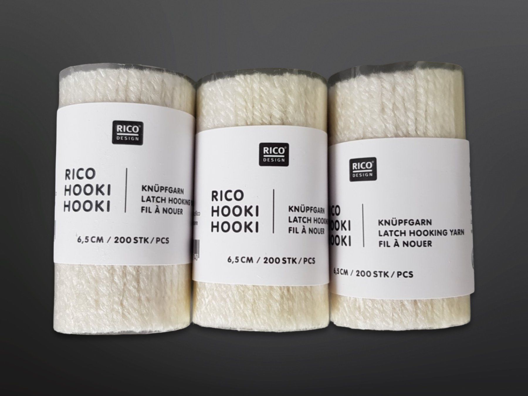 Kit bricolage: RICO Knüpfset Wolke – Nuovo (secondo la descrizione) da Suhr venduto da Restwert_Suhr 7