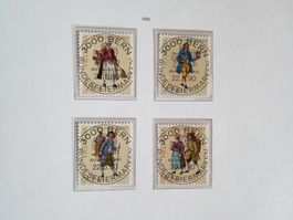 1990 Pro Patria Satz Ersttag Vollstempel mit Gummi